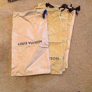 Louis Vuitton Dust Bag Set NWOT